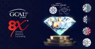 Delve into the Top 1%: Diamonds with the 8X® Ultimate Cut Grade